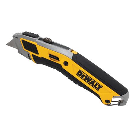 dewalt electrical box cutter|DeWalt retractable knife video.